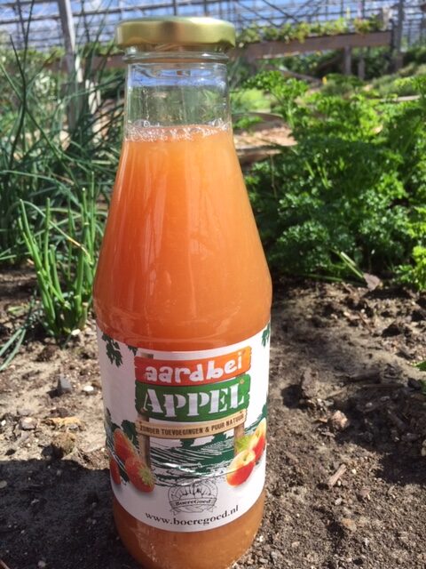 Sap Fles Appel/Aardbei Schulp