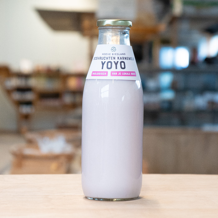 Karnemelk Bosvruchten BIO Yoyo Hoeve Biesland