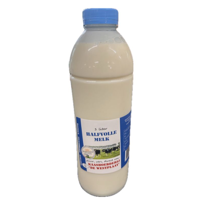 Melk Halfvol Westplaat