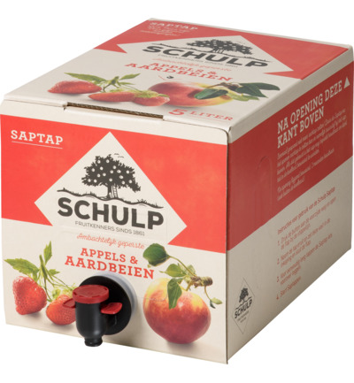 Saptap Appel/Aardbei (5 Liter)